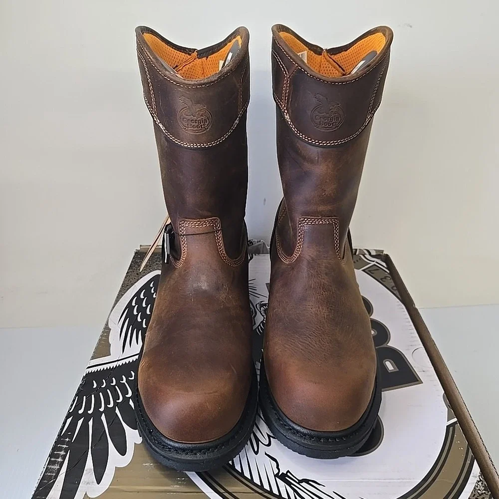 Georgia Boot Carbo-Tec LTX Waterproof Composite Toe Pull On Boot GB00394 11.5 M